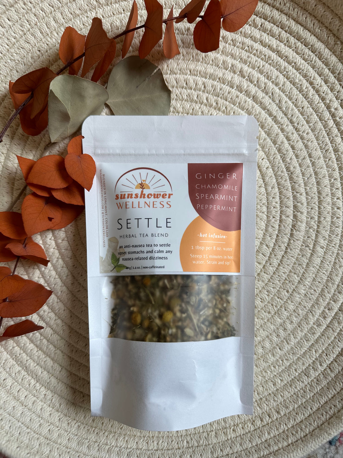 Settle | Anti-Nausea Herbal Tea